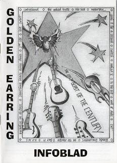 Golden Earring fanclub magazine 1999#4 front cover